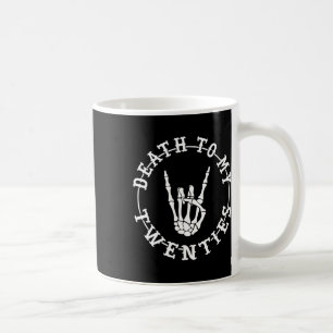 Mug À mes 20 ans 30e anniversaire Skeleton Hallowe mai