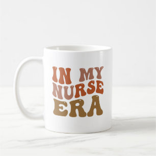 Mug À mon époque d'infirmière Citation Rétro d'Infirmi