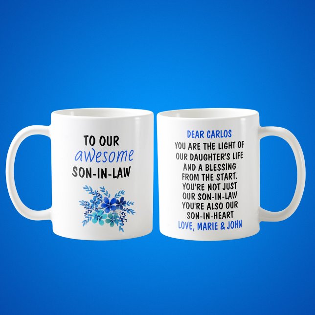 MUG À MON EXCELLENT FILS-EN-DROIT (Créateur téléchargé)