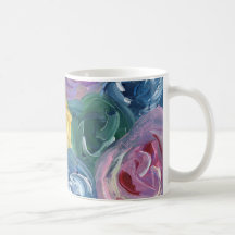 Mug à motif fleuri