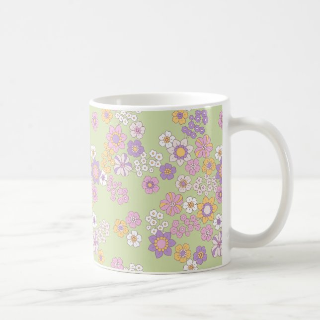Mug à motifs floraux (Droite)