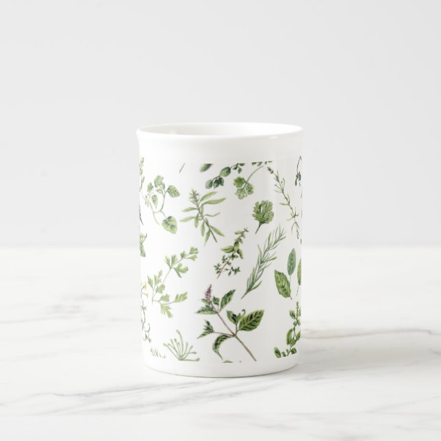 Mug à motifs herbacés (Devant)