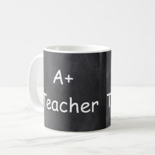 Mug A plus Teacher Chalkboard Design Venin Idea