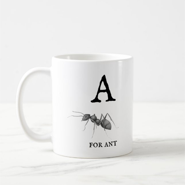 Mug "A" pour Ant  (Gauche)