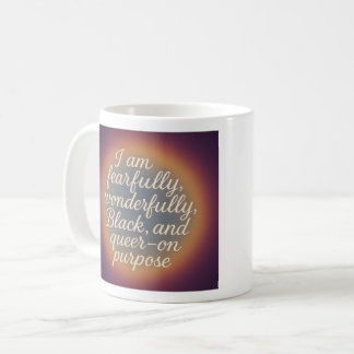 Mug À propos : Noir, Queer et Divin