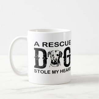 Mug A rescue Dog Steal My Heart Dog Lover Design