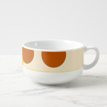 Cercles beige beige brun Abstrait points