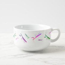 Mante ébouriffée par le vent