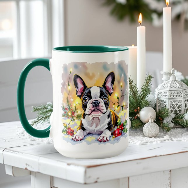 Mug A Sweet Boston Terrier Christmas (Créateur téléchargé)