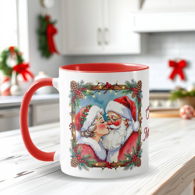 Mug A Sweet Old-Fashioned Christmas | Mr and Mrs Claus (Créateur téléchargé)