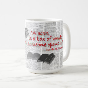 mug à thème de livre