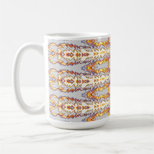 Mug, A vibrant multicolor seamless pattern design Coffee Mug