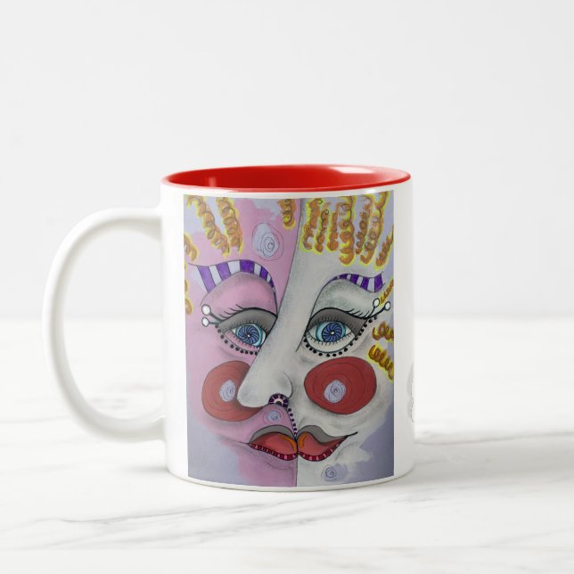 Mug à visage lunaire (Gauche)