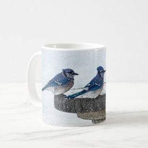 Mug À Vos Côtés À Travers La Bouillie De Café De 