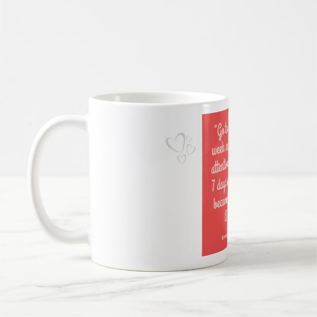 Mug A.W. Citation de culte de Tozer (Gauche)
