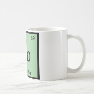 Mug Ab - Tableau périodique de chimie abyssin élément