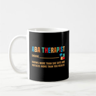 Mug Aba Thérapiste Définition Comportement Thérapiste 