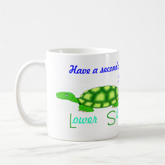Mug Abaissez le Delaware plus lent