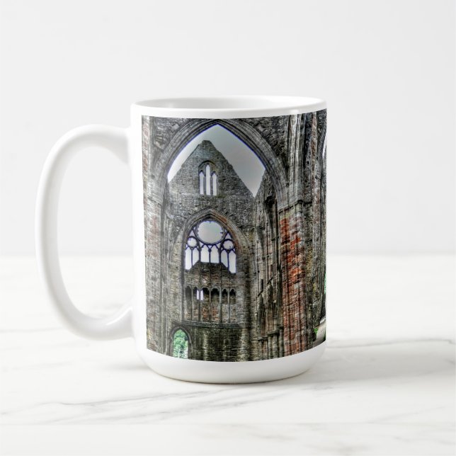 Mug Abbaye de Tintern, Monastère cistercien, Pays de G (Gauche)