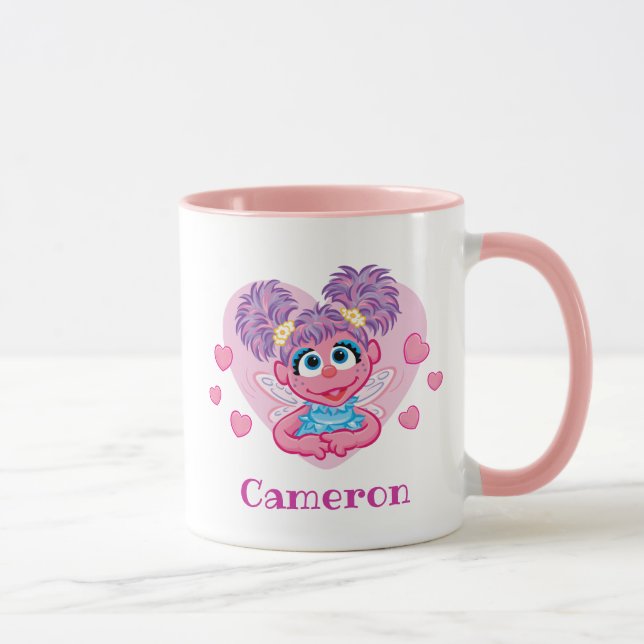 Mug Abby Cadabby Valentine Hearts Graphisme (Droite)