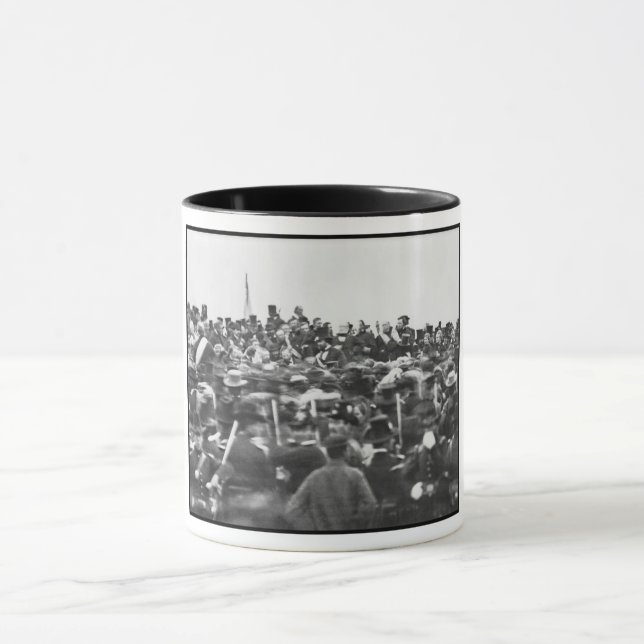 Mug Abe Lincoln Gettysburg Adresse : Fin de la guerre  (Centre)