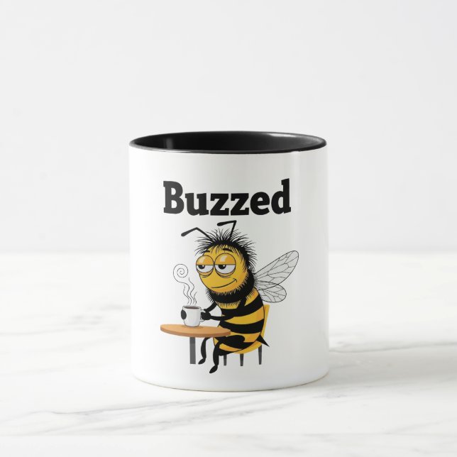 Mug Abeille Bourrée Drôle (Centre)