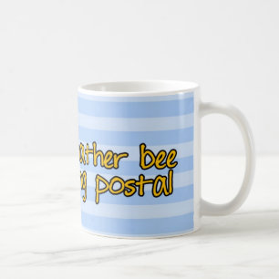 Mug abeille de travailleur - travailleur postal