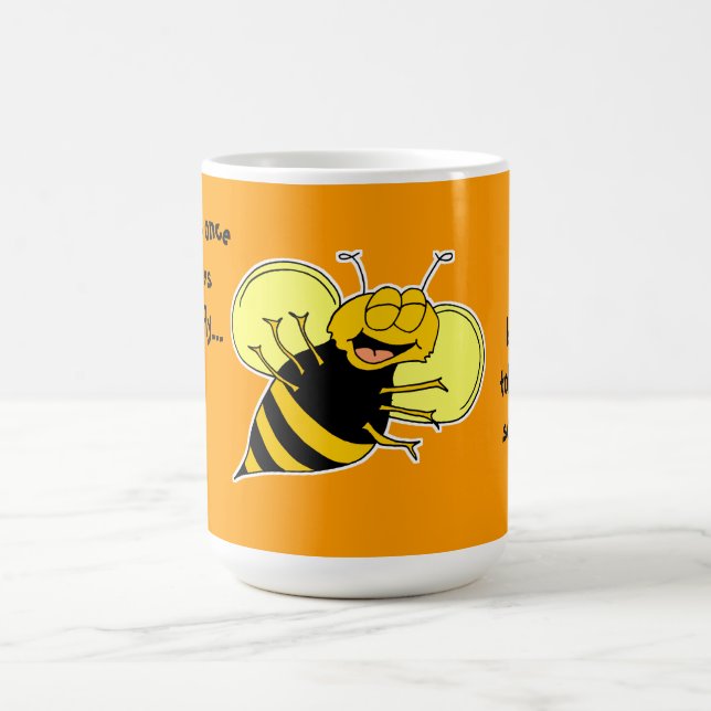 Mug Abeille heureuse (Centre)