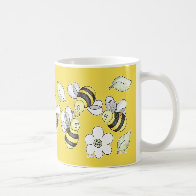 Mug Abeilles d'amour ! (Droite)