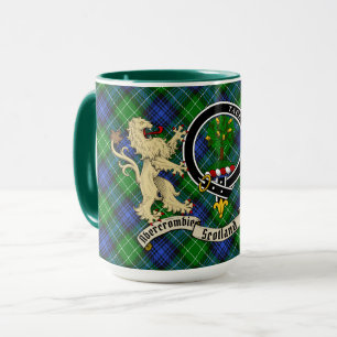 Mug Abercrombie Badge & Tartan Personnalisé