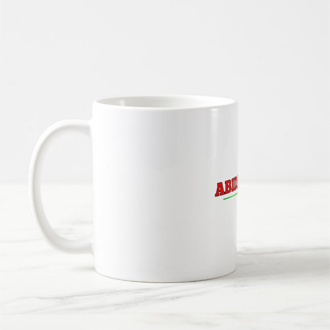 Mug Abide en DIEU (Gauche)