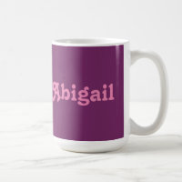 Mug Abigail
