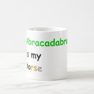 Mug Abracadabra est mon cheval