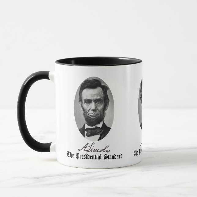 Mug Abraham Lincoln, La Norme Présidentielle. (Gauche)