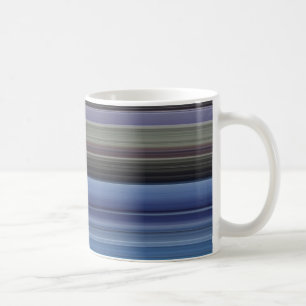 Mug Abstract #1: Blue and grey