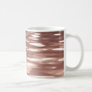Mug Abstract #3: Copper Rose Gold