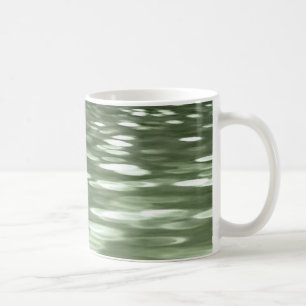 Mug Abstract #3: Olive green blur