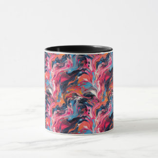 Mug Abstract Paint 01