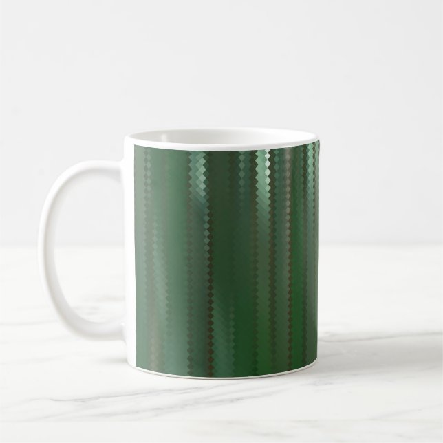 Mug abstract pink background. fractal explosion star w (Gauche)