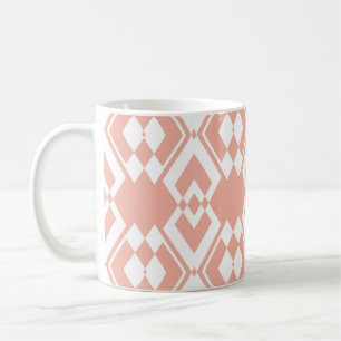 Mug Abstract seamless pattern of Wax flower pink color