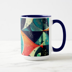 Mug abstraction graphique