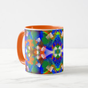 Mug abstrait