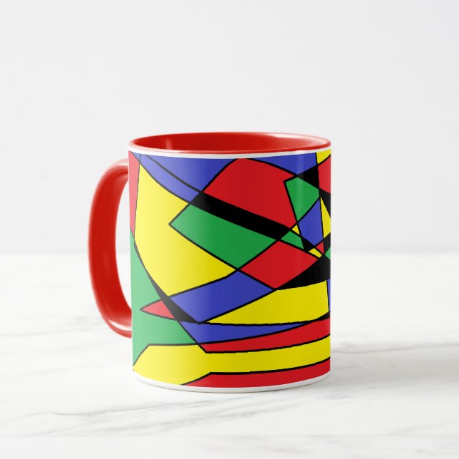 Mug Abstrait (Devant gauche)