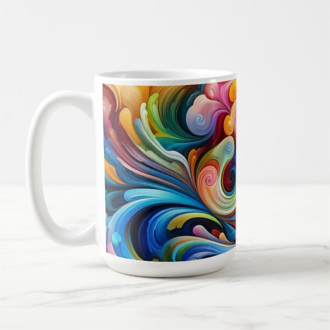Mug Abstrait (Gauche)