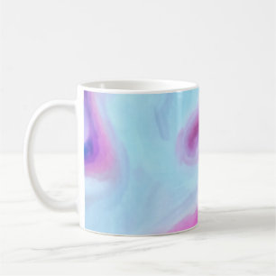 Mug Abstrait arrière - plan surréaliste. Très coloré e