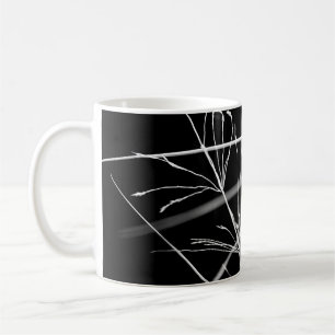 Mug Abstrait de la nature noire et blanche