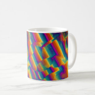 Mug Abstrait - Déformations de verre coloré