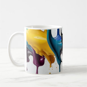 Mug Abstrait éclat de peinture