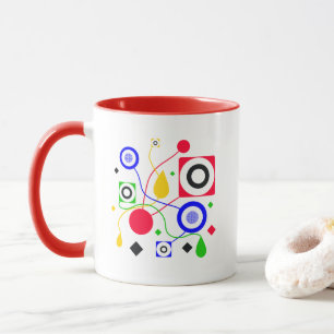 Mug Abstrait géométrique