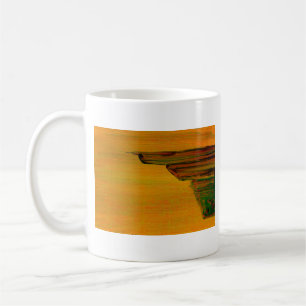 Mug Abstrait jaune